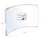 Azar Displays Curved Magnetic Acrylic Sign Holder 11"W X 8.5"H, PK2 252932 - alternate 2